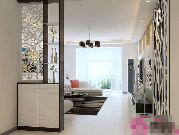 進門就是客廳的戶型，不做玄關(guān)隔斷可以嗎？