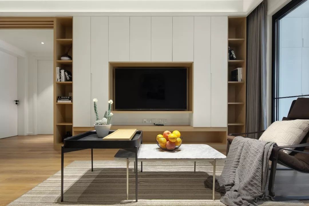 木飾面電視背景墻優缺點和注意事項