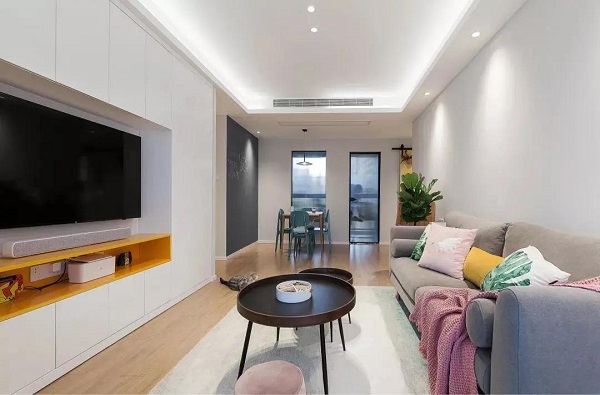 76㎡緊湊二房北歐風(fēng)設(shè)計(jì)，精致高級真時尚