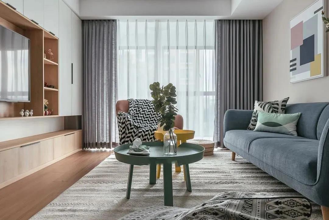 90㎡北歐新家，軟裝配色超溫馨，越住越舒服！