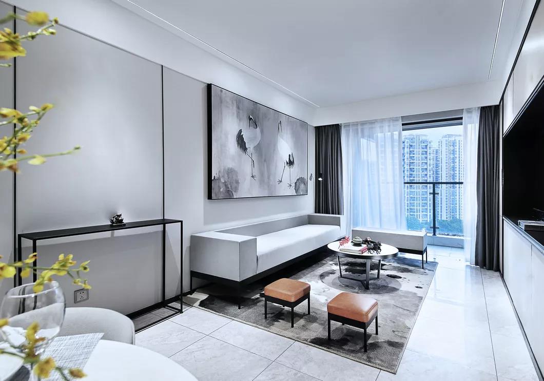 80平新中式風(fēng)格裝修效果圖，優(yōu)雅大氣！