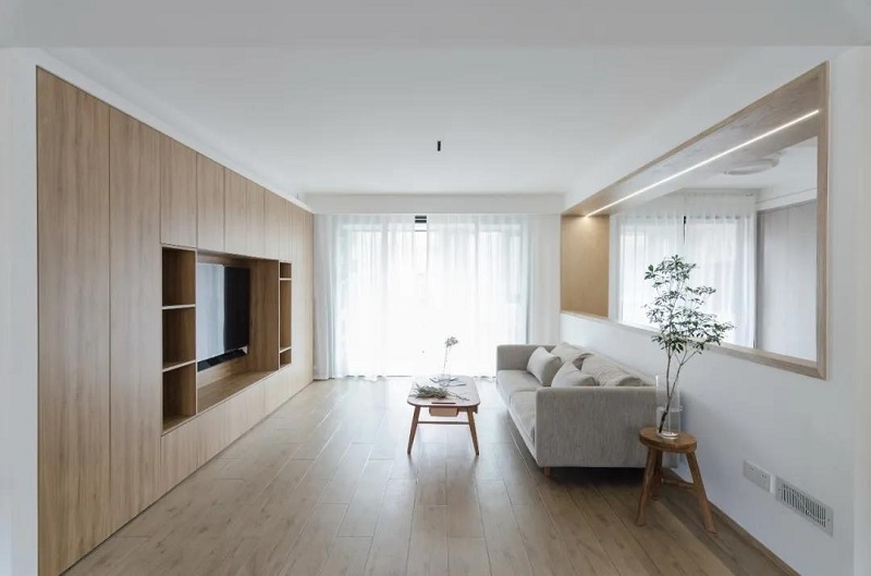 130㎡原木現代風四室裝修，全屋原木風裝飾住起來真舒服！