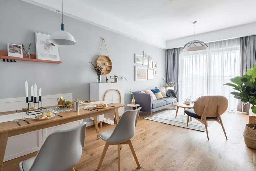 天驕福邸89㎡北歐風(fēng)三居，這個(gè)小家超級(jí)舒適愜意！