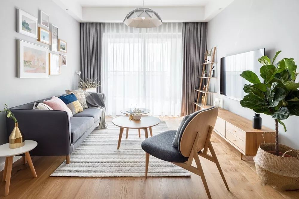 天驕福邸89㎡北歐風(fēng)三居，這個(gè)小家超級(jí)舒適愜意！