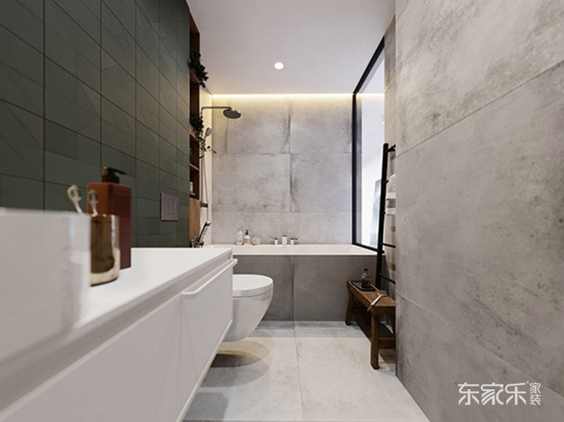 長沙三一街區112平米簡歐風格裝修案例