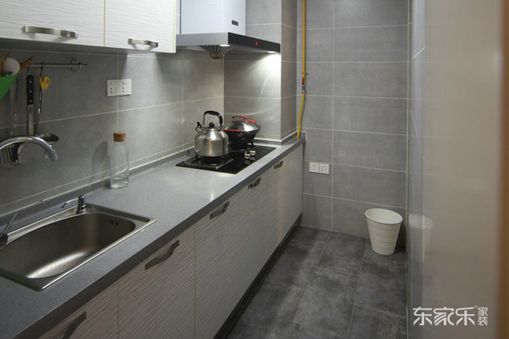 長沙時代傾城85平米現代簡約風格裝修案例