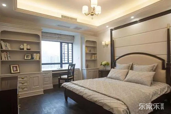 長沙鈺龍天下120平米簡歐風格裝修案例