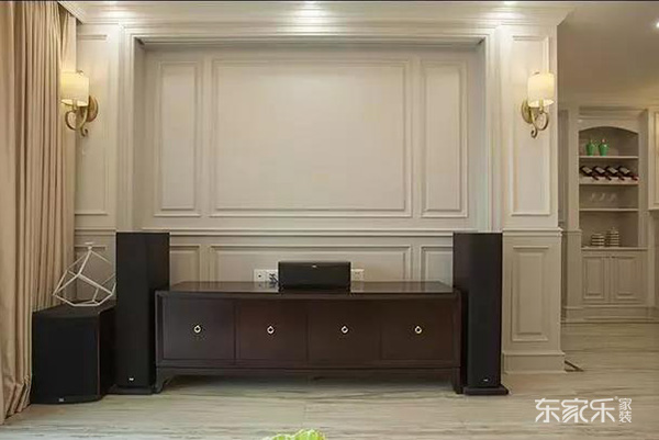 長沙鈺龍天下120平米簡歐風格裝修案例