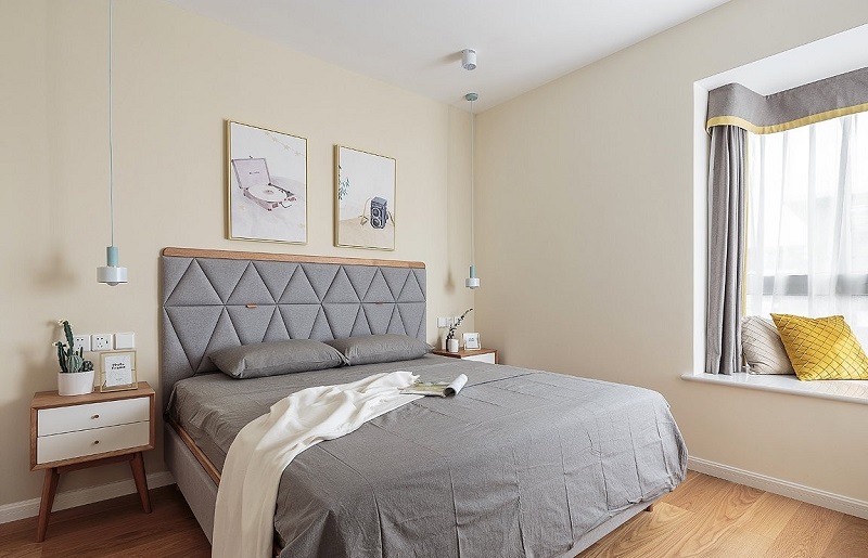 113㎡現代簡約風格裝修，美與實用兼具