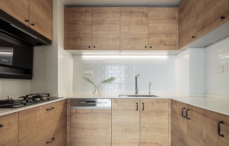 113㎡現代簡約風格裝修，美與實用兼具