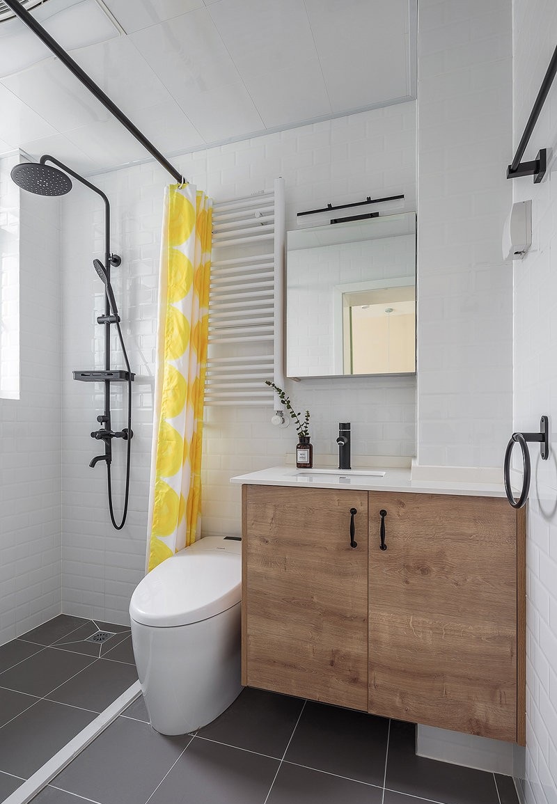 113㎡現代簡約風格裝修，美與實用兼具