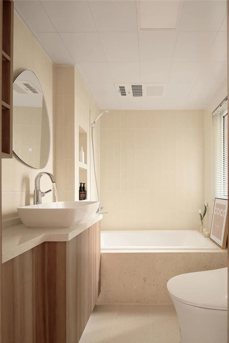 118㎡現代簡約三居室，全屋奶油色裝飾，溫柔優雅恬靜舒適