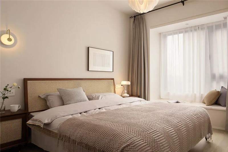 118㎡現代簡約三居室，全屋奶油色裝飾，溫柔優雅恬靜舒適