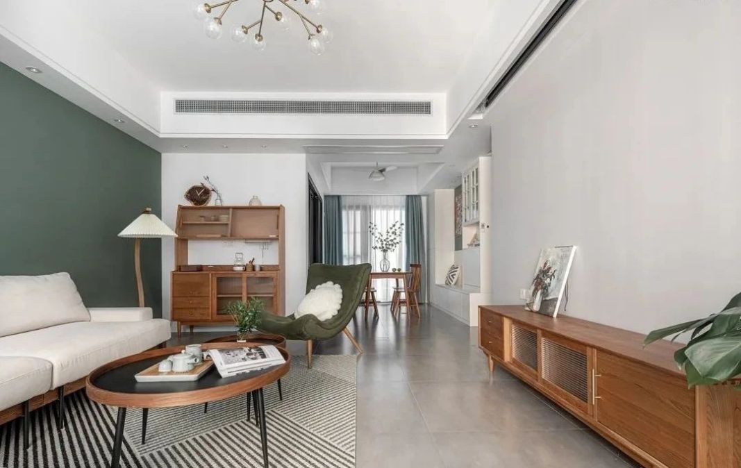 119現代四房裝修案例，現代簡約[柔時光]風格