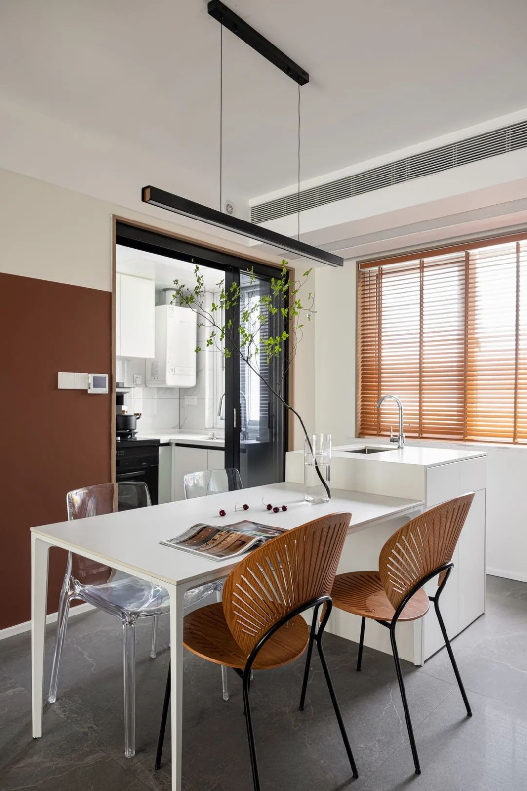 100平現代風格三房裝修案例，對新家充滿期待