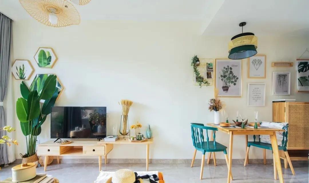 125㎡北歐風格，在有限的生活空間，熱愛生活的本質