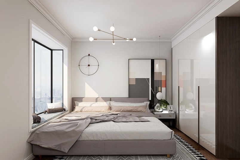 120平現代裝修風格，保留現代的設計感