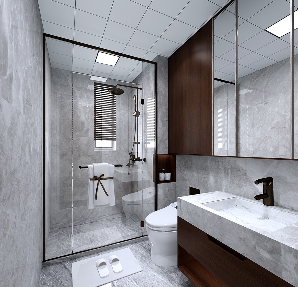 122平現代四房裝修，空間舒服而優(yōu)雅