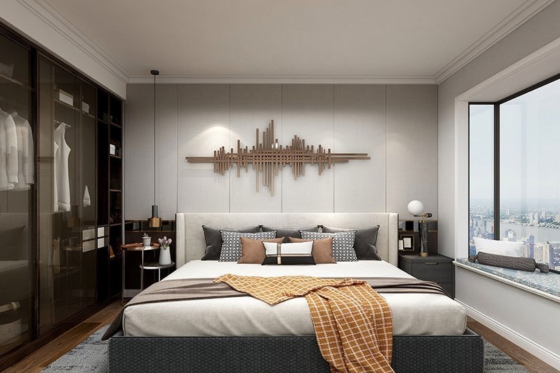 120平現代裝修風格，保留現代的設計感