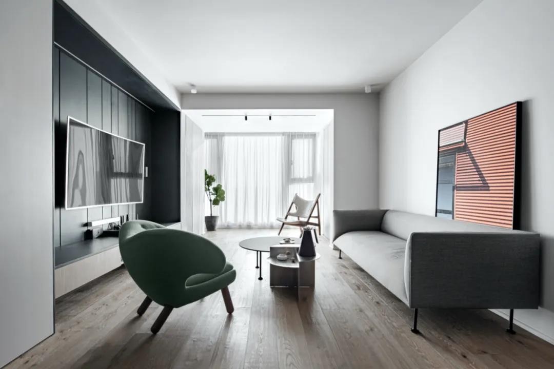 120平現(xiàn)代簡約三居裝修，簡約舒適風格