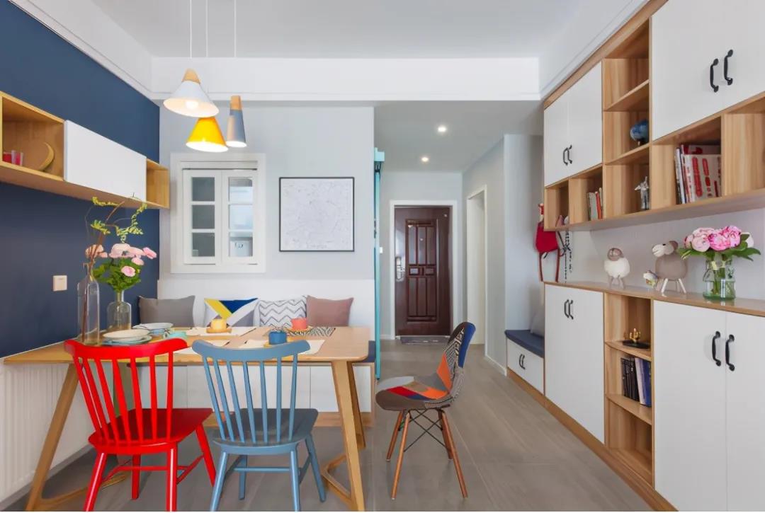 小戶型北歐風裝修案例分享，客廳的設計溫馨舒適又有格調